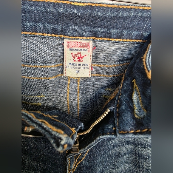 *2 For $40* Vintage True Religion Becky Big T Low Rise Bootcut Jeans - Picture 8 of 14